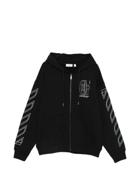 zip-up hoodie by OFF-WHITE