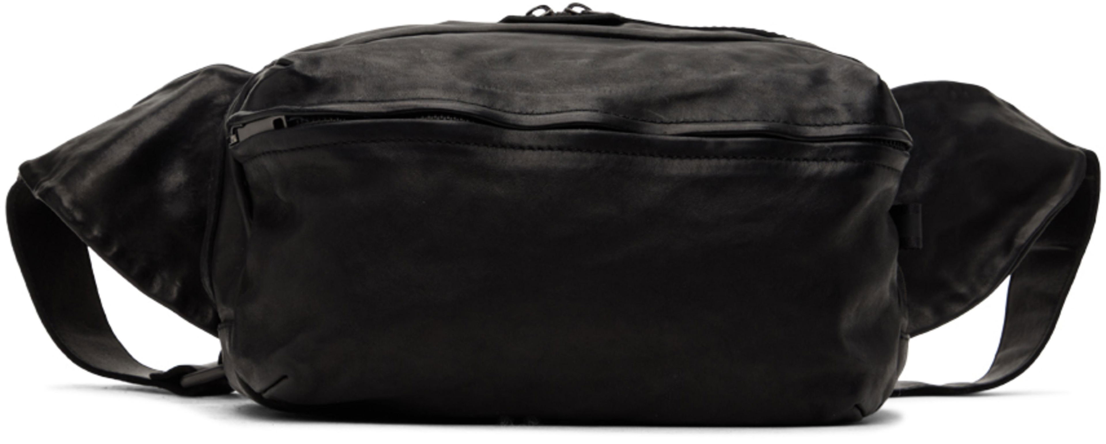 Black Recruit 012 Belt Bag by OFFICINE CREATIVE