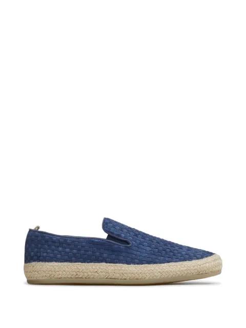Bowline woven-effect slip-on shoes by OFFICINE CREATIVE
