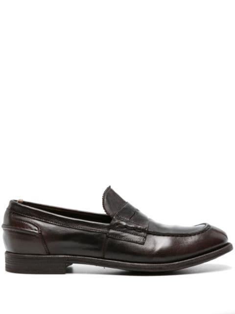 Chronicle 144 leather penny loafers by OFFICINE CREATIVE