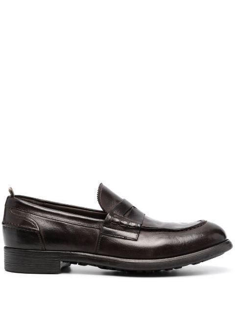 Chronicle leather Penny loafers by OFFICINE CREATIVE