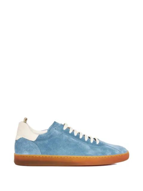 Halo 001 suede panelled sneakers by OFFICINE CREATIVE