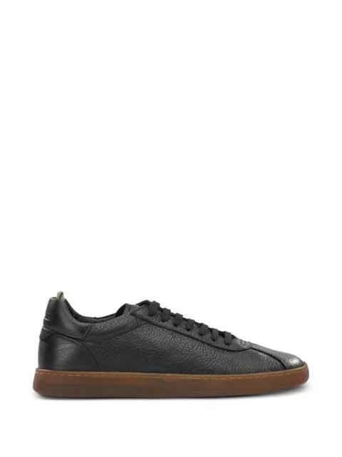 Halo grainy-leather sneakers by OFFICINE CREATIVE