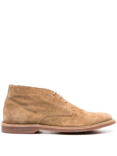 Kent 002 suede ankle boots by OFFICINE CREATIVE