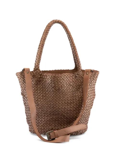 OC Class 072 woven leather bag by OFFICINE CREATIVE