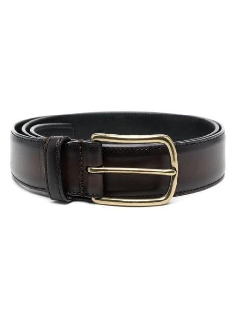 Strip 04 leather belt by OFFICINE CREATIVE