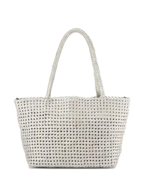 Susan braided leather shoulder bag by OFFICINE CREATIVE