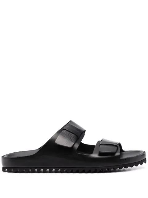 double strap flat sandals by OFFICINE CREATIVE