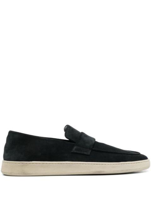slip-on suede penny loafers by OFFICINE CREATIVE