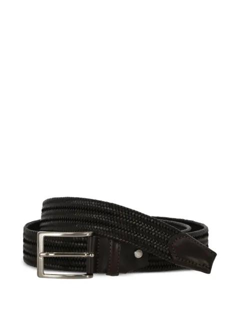 braided buckle belt by OFFICINE DEL CUOIO
