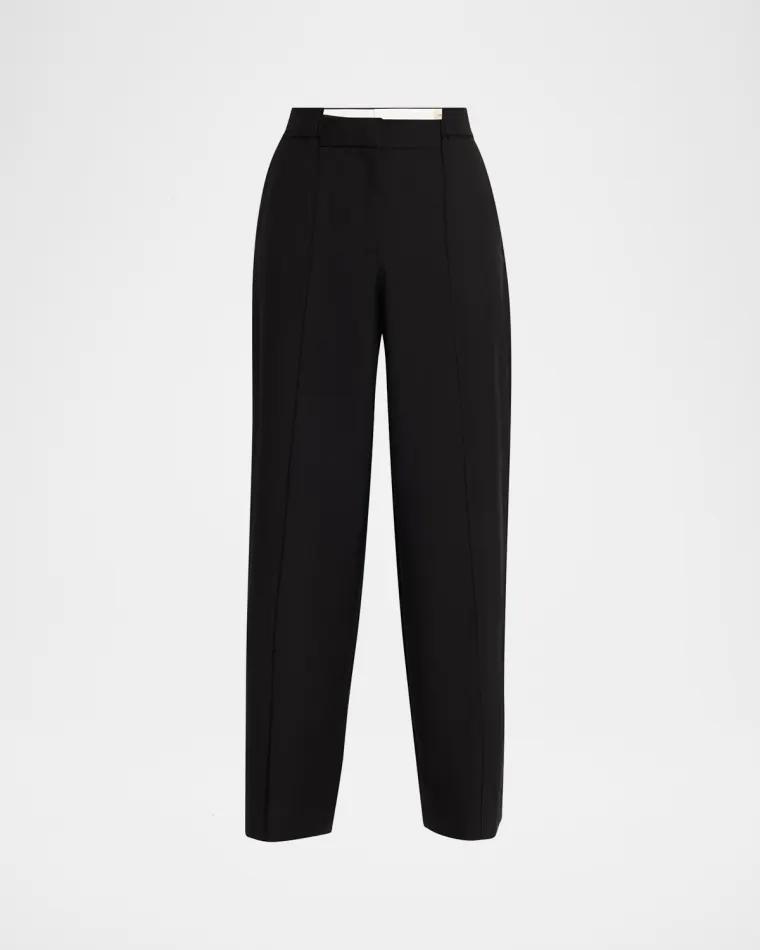 Azora Paneled Wool Trousers by OFFICINE GENERALE