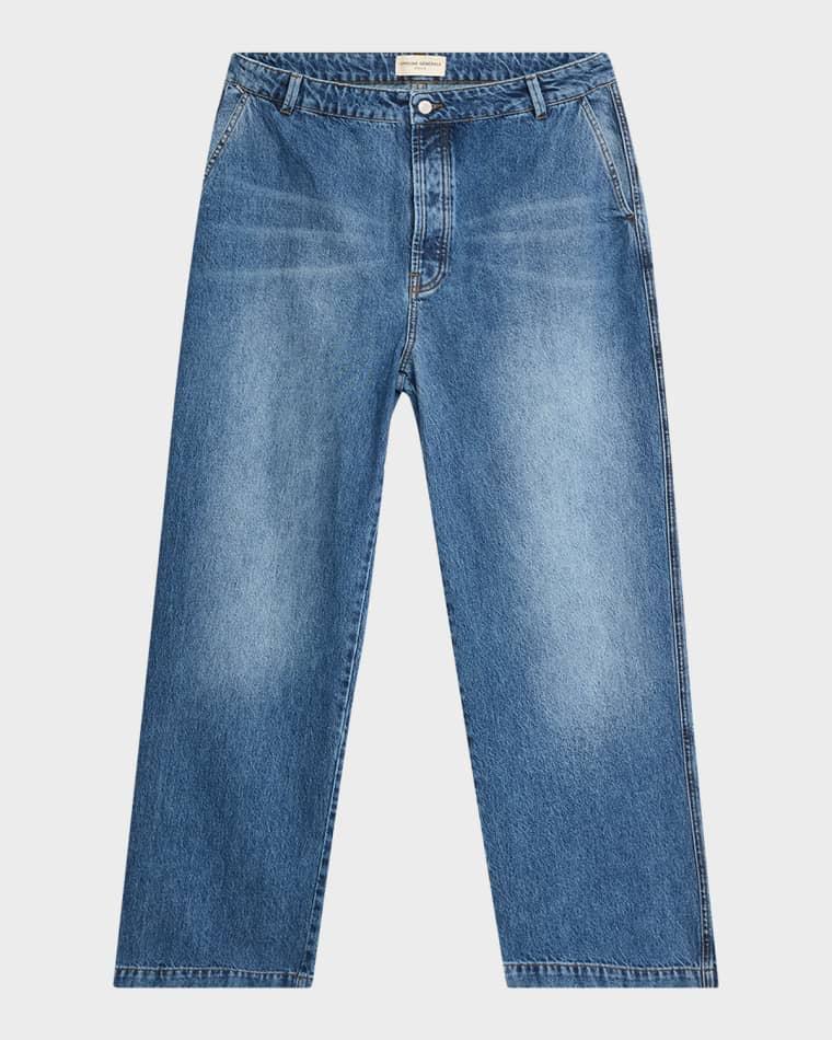Denim Straight-Leg Jeans by OFFICINE GENERALE