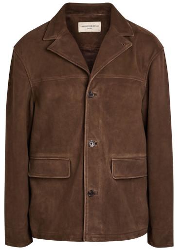 Erickson suede jacket by OFFICINE GENERALE