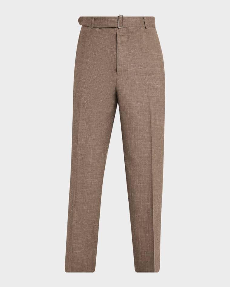 Hoche Wool-Linen Tailored Pants by OFFICINE GENERALE
