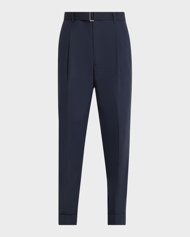 Hugo Cotton Poplin Tailored Pants by OFFICINE GENERALE