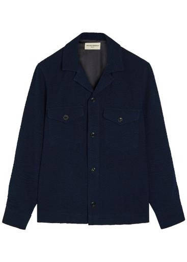 Jean-Baptiste seersucker jacket by OFFICINE GENERALE