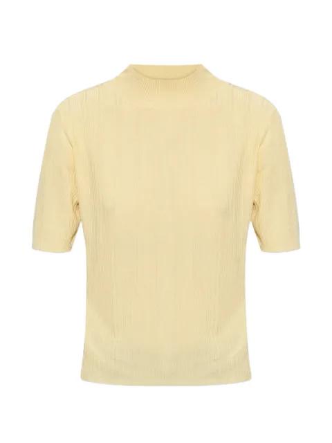 Laya ribbed short-sleeve T-shirt by OFFICINE GENERALE