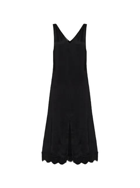 Liara V-neck lace dress by OFFICINE GENERALE