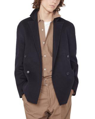 Maxwell Double Breasted Wool Coat by OFFICINE GENERALE