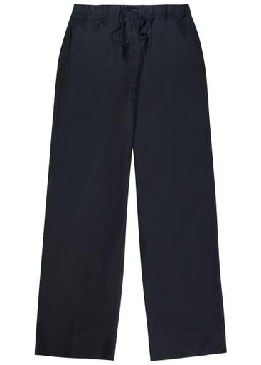 Nilson wide-leg cotton trousers by OFFICINE GENERALE