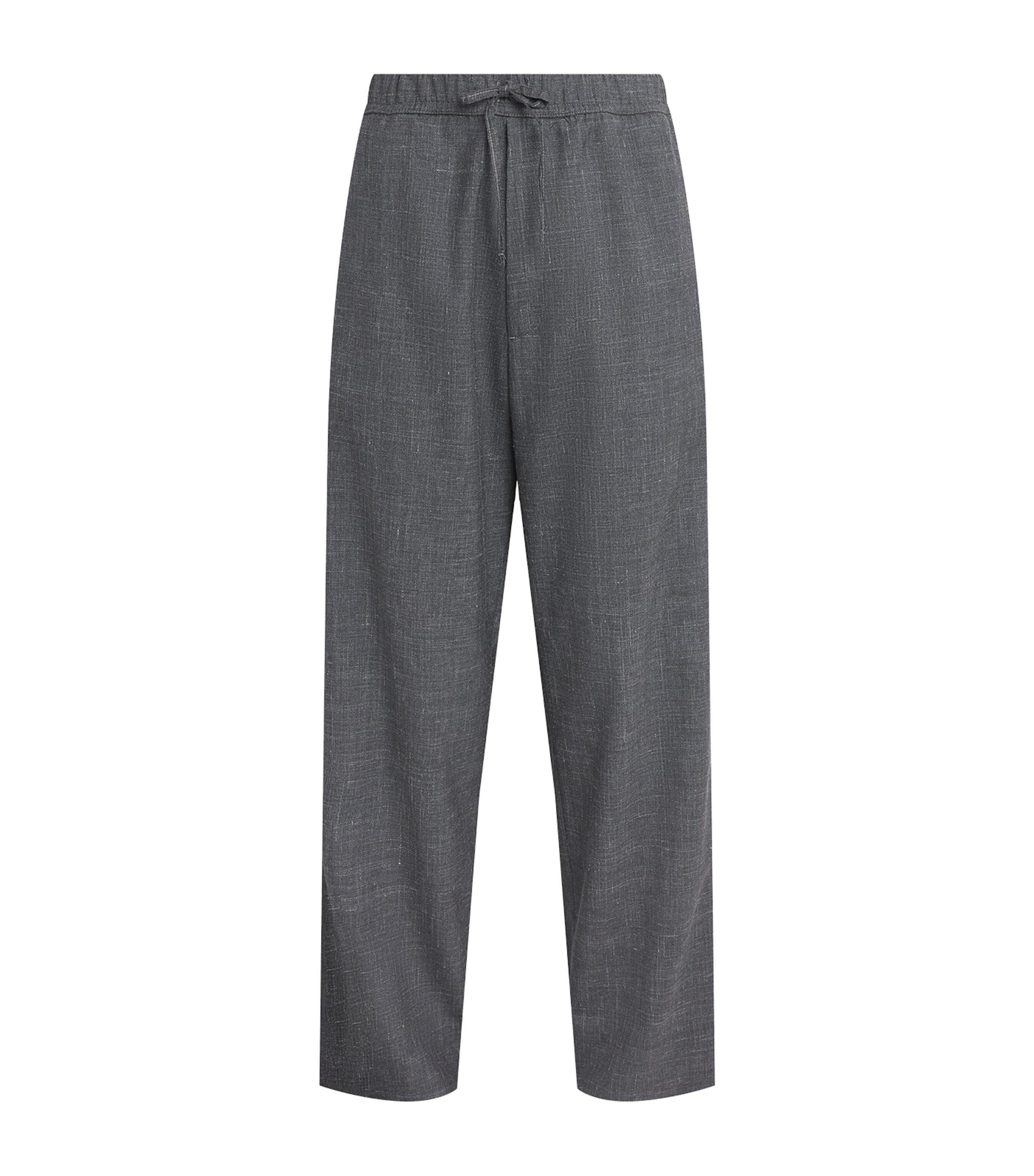 Officine Generale Organic Cotton Drawstring Nilson Trousers by OFFICINE GENERALE