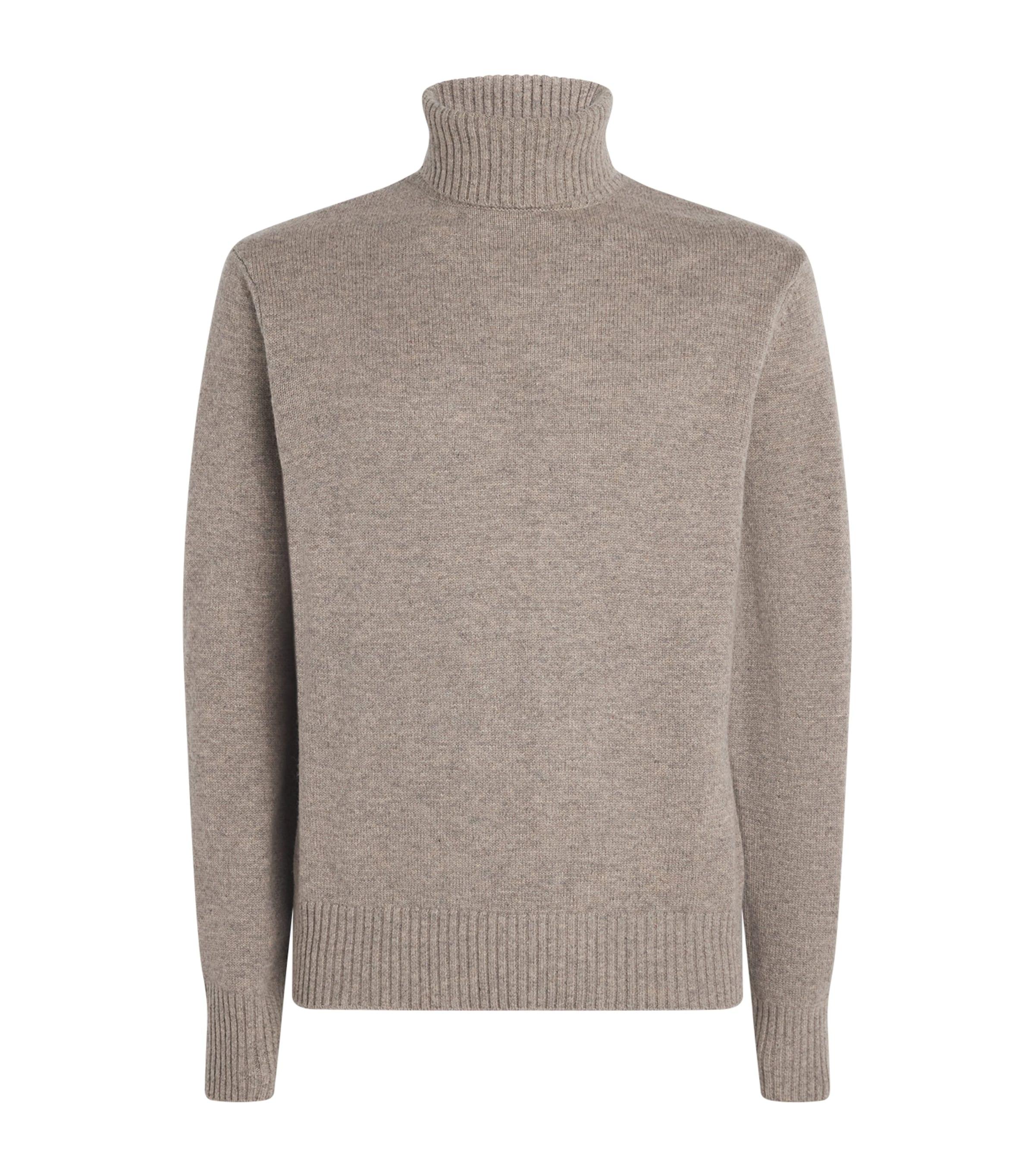 Officine Generale Wool-Cashmere Rollneck Sweater by OFFICINE GENERALE