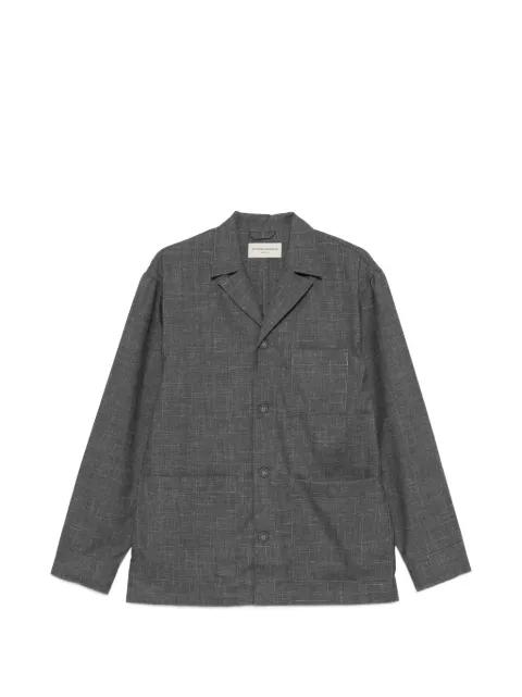Sheldon patch-pocket shirt jacket by OFFICINE GENERALE