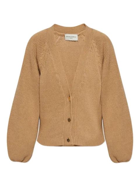 balloon-sleeve cardigan by OFFICINE GENERALE