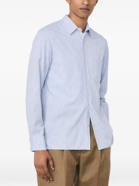 button dream blue shirt by OFFICINE GENERALE