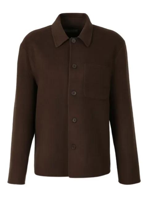 button-fastening patch-pocket jacket by OFFICINE GENERALE