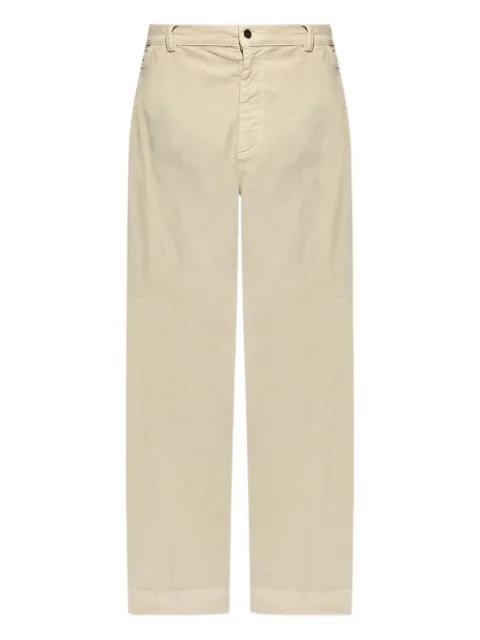 button-fly cotton trousers by OFFICINE GENERALE