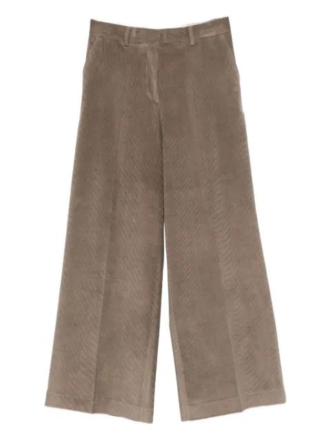 corduroy wide-leg trousers by OFFICINE GENERALE
