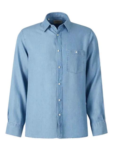 denim pocket shirt by OFFICINE GENERALE