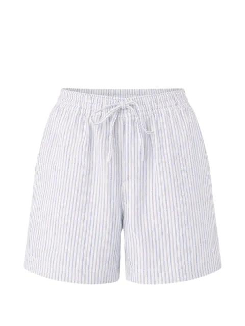 drawstring striped shorts by OFFICINE GENERALE