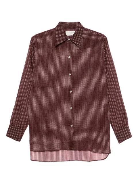 geometric-print shirt by OFFICINE GENERALE