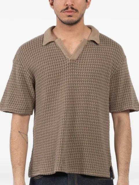 pique knit T-shirt by OFFICINE GENERALE