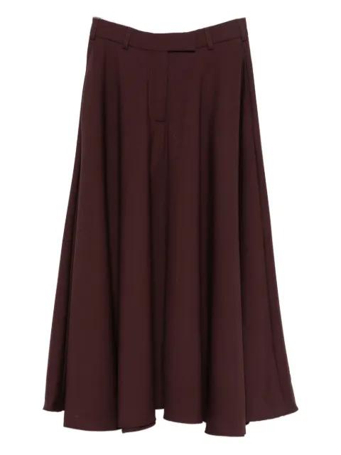 pleated A-line skirt by OFFICINE GENERALE
