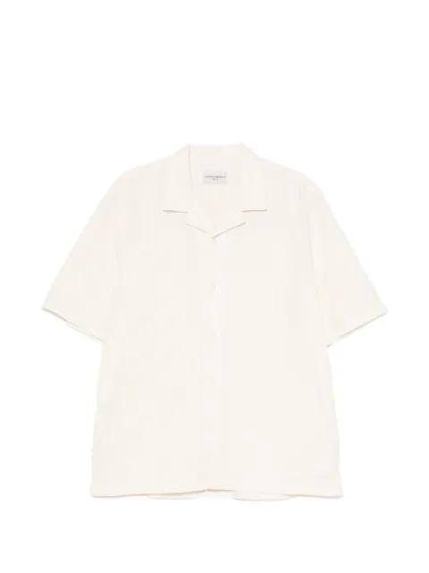seersucker short-sleeve shirt by OFFICINE GENERALE