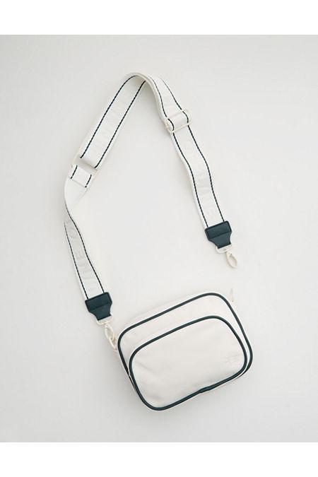 OFFLINE By Aerie Makin' Moves Canvas Crossbody Bag Women's Mystical Green by OFFLINE