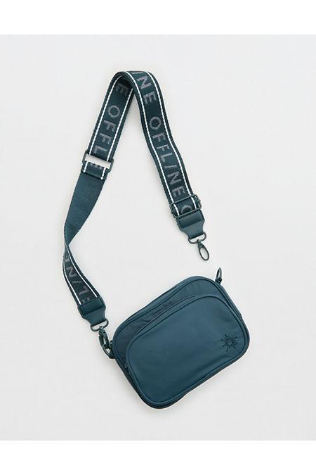 OFFLINE By Aerie Makin Moves Crossbody Bag Women's Deep Forest Green by OFFLINE OFFLINE By Aerie Makin Moves Crossbody Bag Women's Deep Forest Green by OFFLINE