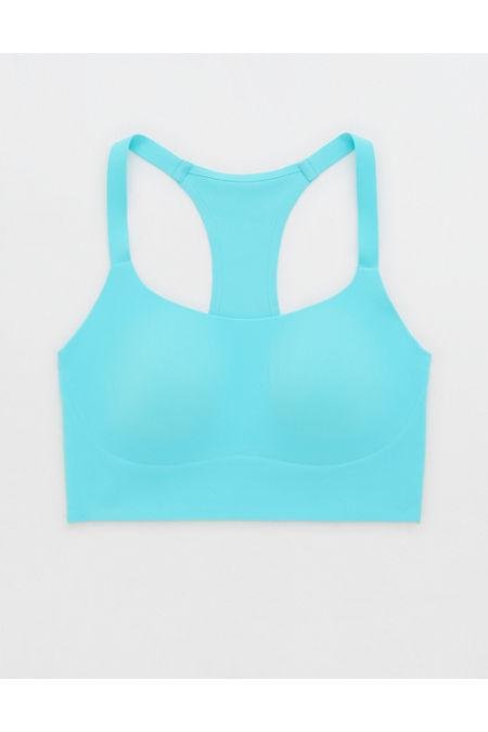 OFFLINE By Aerie Real Me Hold Up Racerback Sports Bra Women's Springs L by OFFLINE
