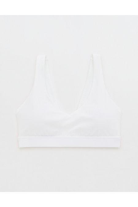 OFFLINE By Aerie Real Me Open Back Sports Bra Women's Air White S by OFFLINE