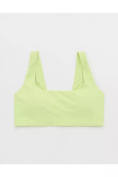 OFFLINE By Aerie Real Me XTRA Classic Sports Bra Women's Sharp Green by OFFLINE
