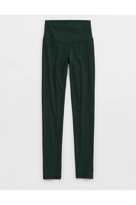 OFFLINE By Aerie Real Me XTRA High Waisted Legging Women's Mystical Green by OFFLINE OFFLINE By Aerie Real Me XTRA High Waisted Legging Women's Mystical Green by OFFLINE