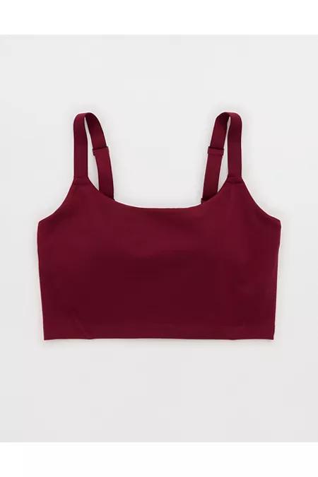 OFFLINE By Aerie The Hugger Longline Sports Bra Women's Goddess by OFFLINE