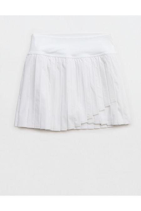OFFLINE By Aerie Tiebreaker Pleated Skort Women's White XL by OFFLINE