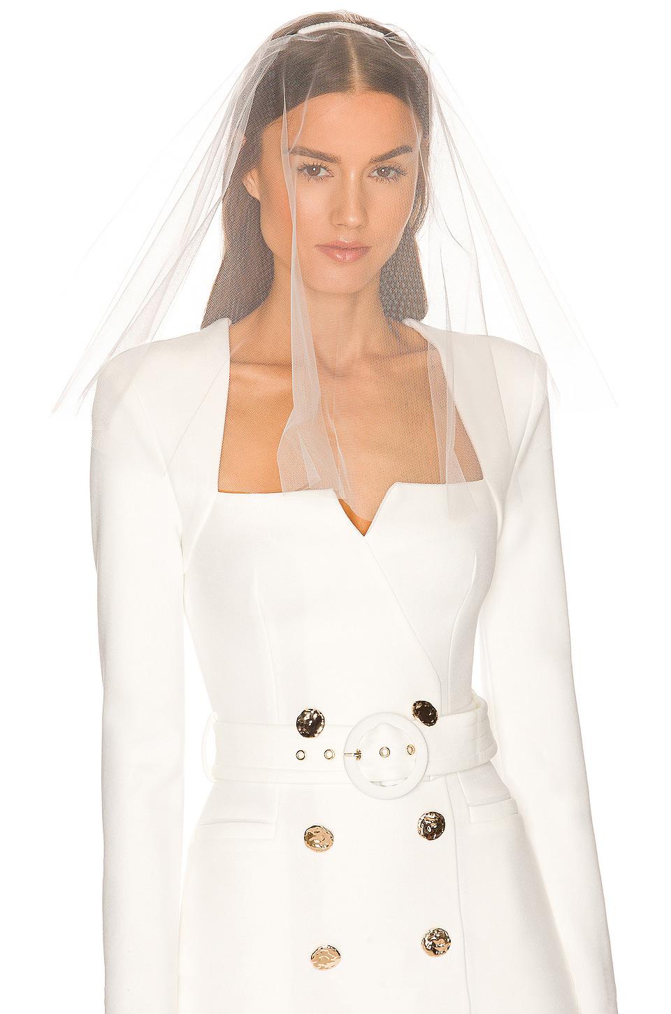 Ofrenda Studio Cielo Veil in Ivory by OFRENDA STUDIO