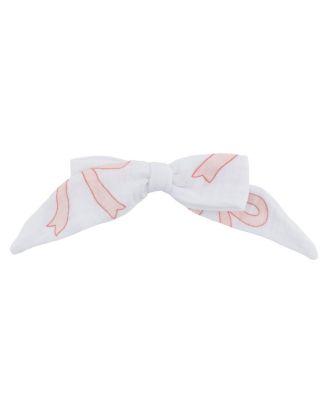 Girls' Tie Bow Big Bows in Pink Hair Clip - Baby by OH BABY!