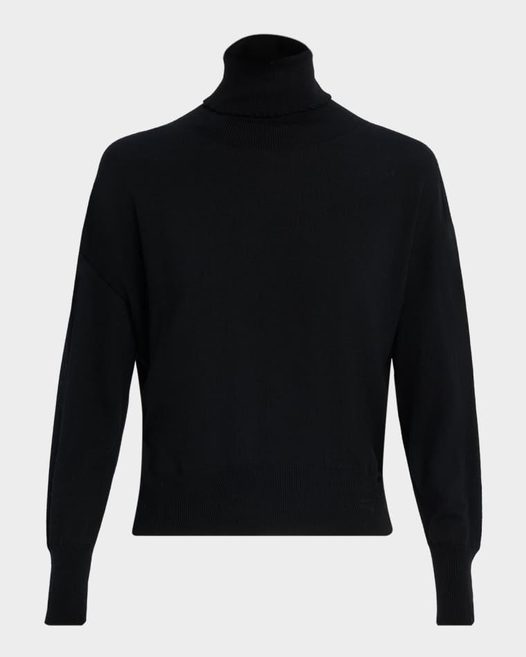 Turtleneck Merino Wool Sweater by OH MY GOAT
