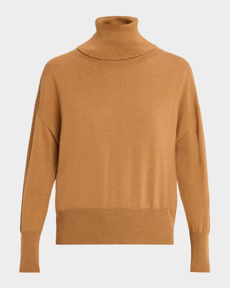 Turtleneck Merino Wool Sweater by OH MY GOAT